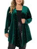 Velvet A Line Stars Long Sleeve Cardigan
