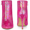 Perphy Snake Print Pointed Toe Stiletto Heel Ankle Boots for Women