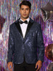 Sequin Blazer for Men&