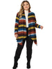 Knit A Line Christmas Long Sleeve Cardigan