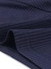 Plus Size Blouse for Women Twist Front V Neck Ribbed Short Sleeve Casual Solid Tops