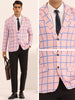 Formal Plaid Sports Coat for Men&
