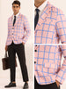 Formal Plaid Sports Coat for Men&
