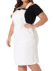 Relax Fit Denim Below The Knee Overall Dress