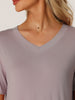 Womens Casual Short Sleeve T-shirt Dress Nightshirt Nightgown Basic Sleepwear Midi Shirtdress