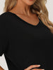 Womens Casual Short Sleeve T-shirt Dress Nightshirt Nightgown Basic Sleepwear Midi Shirtdress