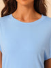 Womens Pajamas Ruffle Summer Outfits Short Sleeves Tops with Shorts Soft Lounge Sets