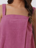 Womens Towel Wrap Bathrobe Spa Towels Robe with Adjustable Closure for Gym Shower