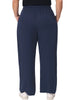 Plus Size Palazzo Stretchy High Waisted with Pocket Wide Leg Pants