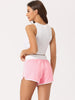 Womens Casual Summer Lounge Athletic Elastic Cotton Running Sweat Shorts