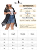 Plus Size Cardigan for Women Lace Crochet Short Sleeves Sheer Cover Up