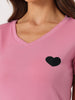 Womens Pajama Dress Lace Trim V-Neck Short Sleeves Lounge Nightgowns