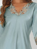 Womens Satin Pajama Set Half Sleeve Lace Trim with Long Pants 2 Piece Sleepwear Sets