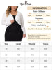 Plus Size Cardigan for Women Long Sleeve Open Front Elegant Cropped Shrugs Bolero Cardigans