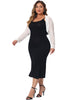 Plus Size Mesh Crop Cardigans for Women Long Sleeve Open Front See Through Sheer Bolero Shrug Top