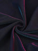 Plus Size Mesh Jackets for Women Holographic Long Sleeve Zip Up Clubwear Party Jacket