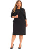 Plus Size Blazer Cardigan for Women Long Sleeve Lace Open Front Cropped Shrug Bolero Cardigans Jacket