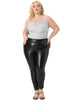 Glittery Halter Neck Sleeveless Crop Top