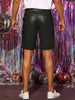Faux Leather Hip Hop Motorcycle Biker Party Disco Shorts