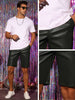 Faux Leather Hip Hop Motorcycle Biker Party Disco Shorts