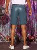 Faux Leather Hip Hop Motorcycle Biker Party Disco Shorts
