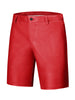 Faux Leather Hip Hop Motorcycle Biker Party Disco Shorts