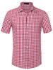 Checks Dress Shirts for Men&