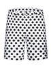 Polka Dots Summer Comfort Flat Front Patterned Chino Shorts