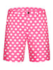 Polka Dots Summer Comfort Flat Front Patterned Chino Shorts