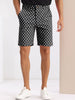 Polka Dots Summer Above Knee Printed Golf Shorts
