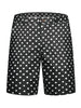 Polka Dots Summer Above Knee Printed Golf Shorts