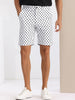 Polka Dots Summer Above Knee Printed Golf Shorts