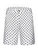 Polka Dots Summer Above Knee Printed Golf Shorts