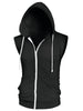 Sleeveless Hoodie for Men&