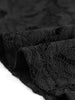 Lace Blouse for Women Plus Size Sheer Long Sleeve Elastic Cuff Layer Cross V Neck Tops
