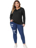 Knit Relax Fit Round Neck Short Sleeve Top