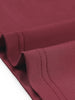 Plus Size Puff Short Sleeve Crew Neck Pleated Tunic Blouses