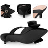 Bow Rhinestones Kitten Heels Satin Slide Mules for Women