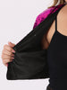 Plus Size Sequin Party Open Front Long Sleeve Shrug Bolero Crop Jacket