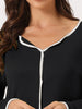 Womens Sleepwear Pajamas Long Sleeve Pullover Tops with Pants Lounge Sets