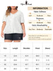 Plus Size Sequin Sparkly V Neck Short Sleeve Party Tops Blouses