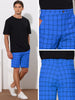 Plaid Summer Flat Front Checked Patterned Dress Shorts