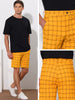 Plaid Summer Flat Front Checked Patterned Dress Shorts