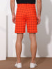 Plaid Summer Flat Front Checked Patterned Dress Shorts