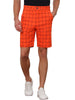 Plaid Summer Flat Front Checked Patterned Dress Shorts