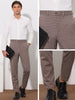 Houndstooth Dress Pants for Men&