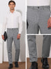 Houndstooth Dress Pants for Men&