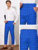 Plaid Dress Pants for Men&