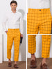 Plaid Dress Pants for Men&