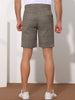 Classic Plaid Flat Front Business Checked Chino Shorts
